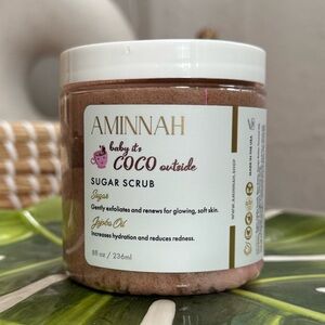 Aminnah Sugar Scrub | Baby It’s Coco Outside